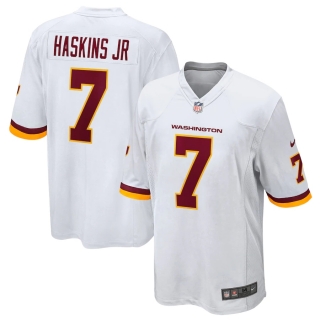 Men's Washington Football Team Dwayne Haskins Nike White Game Jersey