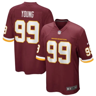 Men's Washington Football Team Chase Young Nike Burgundy Game Jersey