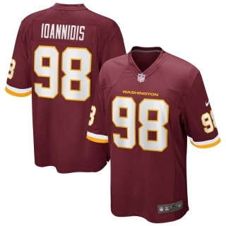Men's Nike Matt Ioannidis Washington Football Team Burgundy Game Player Jersey