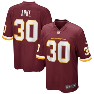 Men's Nike Troy Apke Washington Football Team Burgundy Game Player Jersey