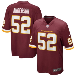 Men's Nike Ryan Anderson Washington Football Team Burgundy Game Player Jersey