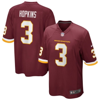 Men's Nike Dustin Hopkins Washington Football Team Burgundy Game Player Jersey