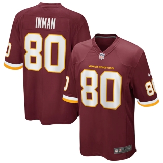Men's Nike Dontrelle Inman Washington Football Team Burgundy Game Player Jersey
