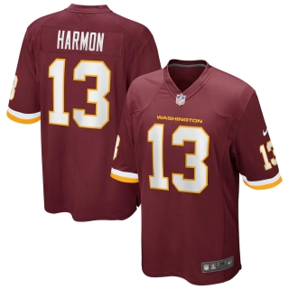 Men's Nike Kelvin Harmon Washington Football Team Burgundy Game Player Jersey
