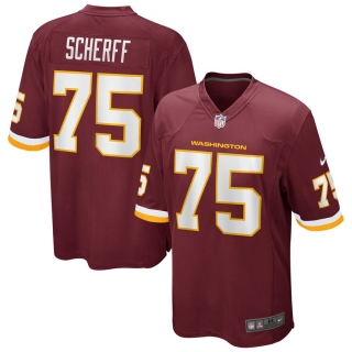 Men's Nike Brandon Scherff Washington Football Team Burgundy Game Player Jersey
