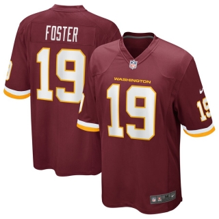 Men's Washington Football Team Robert Foster Nike Burgundy Game Jersey