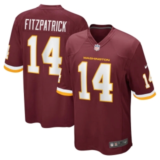 Men's Washington Football Team Ryan Fitzpatrick Nike Burgundy Game Player Jersey