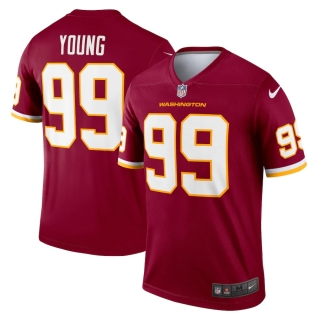 Men's Washington Football Team Chase Young Nike Burgundy Legend Jersey