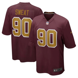 Men's Washington Football Team Montez Sweat Nike Burgundy Alternate Player Game Jersey