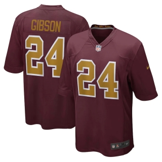 Men's Washington Football Team Antonio Gibson Nike Burgundy Alternate Player Game Jersey