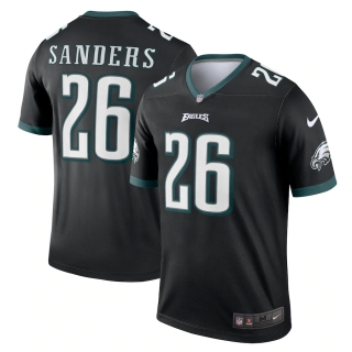 Men's Philadelphia Eagles Miles Sanders Nike Black Legend Jersey