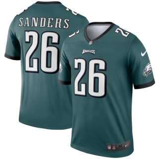 Men's Philadelphia Eagles Miles Sanders Nike Midnight Green Legend Jersey