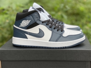 Authentic Air Jordan 1 Mid “Dark Teal”