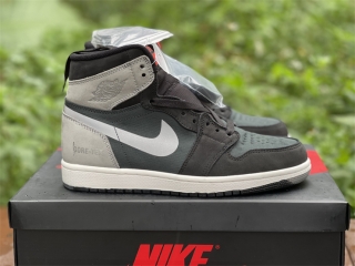 Authentic Air Jordan 1 Element Gore-Tex “Black Grey”