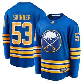 Men's Fanatics Branded Jeff Skinner Royal Buffalo Sabres Home Premier Breakaway Player Jersey