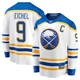 Men's Fanatics Branded Jack Eichel White Buffalo Sabres Away Premier Breakaway Player Jersey