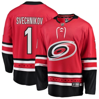 Carolina Hurricanes Fanatics Branded Home Breakaway Jersey - Andrei Svechnikov - Mens