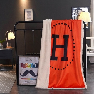 Hermes Lambskin Blanket 150X200 200X230cm  (7)_5396216