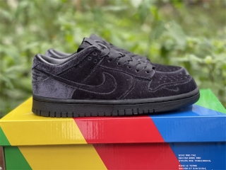 Authentic Dover Street Market x Nike Dunk Low “Triple Black”
