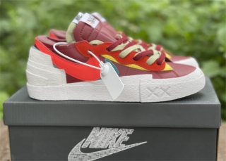 Authentic Nike x Sacai x Kaws Blazer Low
