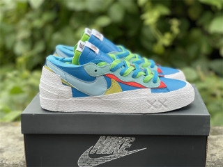 Authentic Nike x Sacai x Kaws Blazer Low