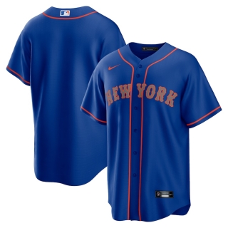 Men's New York Mets Nike Royal Alternate Replica Team Wordmark Jersey