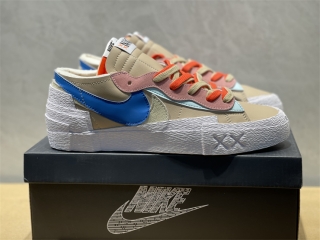 Authentic Nike x Sacai x Kaws Blazer Low