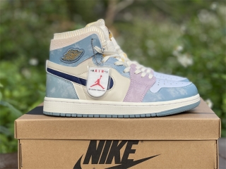 Authentic  Air Jordan 1 Zoom CMFT “Celestine Blue”