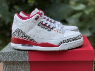 Authentic Air Jordan 3 “Cardinal Red”