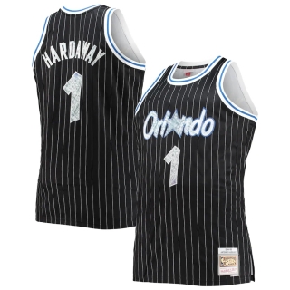 Men's Orlando Magic Penny Hardaway Mitchell & Ness Black Big & Tall 1994-95 NBA 75th Anniversary Diamond Swingman Jersey