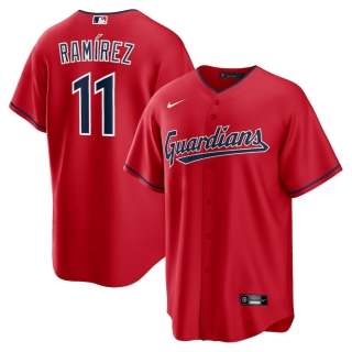 Men's Cleveland Guardians José Ramírez Nike Red Alternate Replica Player Jersey