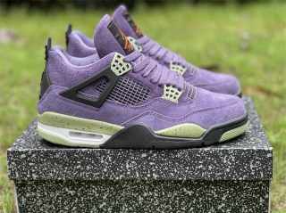 Authentic Air Jordan 4 WMNS “Canyon Purple”