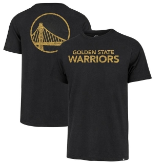Golden State Warriors x27;47 202122 City Edition MVP Franklin T-Shirt - Black_265583