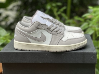 Authentic Air Jordan 1 Low Vintage Grey