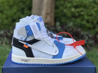 Authentic Air Jordan 1 XOFF-WHITE NRG PS5