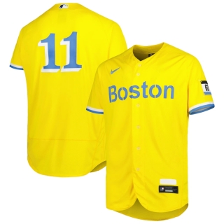 Men's Boston Red Sox Rafael Devers Nike Gold City Connect Authentic Player Jersey