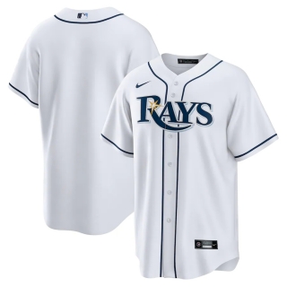 Men's Tampa Bay Rays Nike White Home Blank Replica Jersey