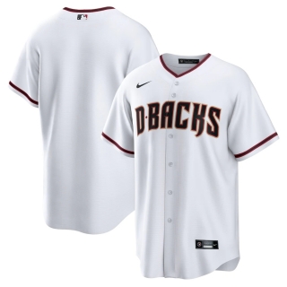 Men's Arizona Diamondbacks Nike White Home Blank Replica Jersey