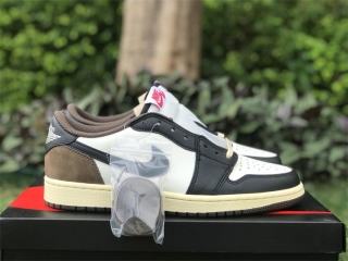 Authentic Fragment design x Travis Scott x Nike Air jordan 1 Low OG SP TS