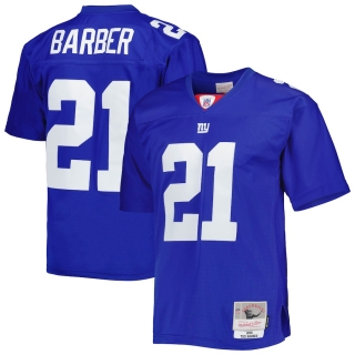 Men's New York Giants Tiki Barber Mitchell & Ness Royal 2005 Legacy Replica Jersey