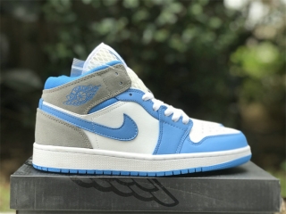 Authentic Air Jordan 1 Mid “University Blue”