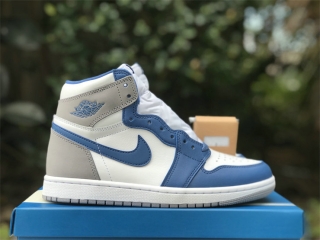 Authentic Air Jordan 1 High OG “True Blue”