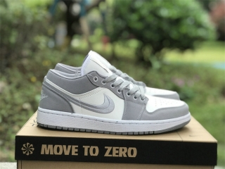 Authentic  Air Jordan 1 Low SE “Light Steel Grey”