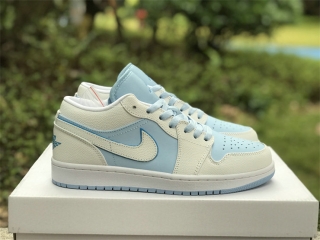 Authentic Air Jordan 1 Low WMNS “Ice Blue”