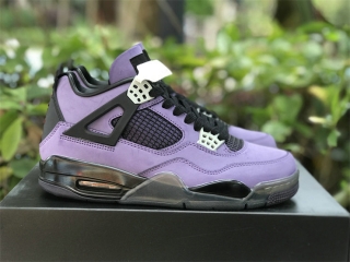 Authentic Travis Scott x Air Jordan 4 Retro Purple