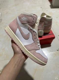 Perfect Nike Air Jordan 1 Retro High OG“Washed Pink” Men Shoes - 143
