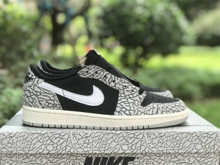 Authentic Air Jordan 1 Low OG “Black Cement”