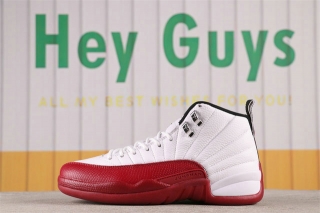 Perfect Air Jordan 12 “Cherry” Men Shoes 193