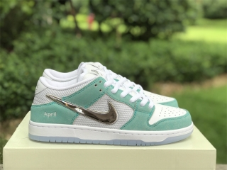 Authentic April Skateboards x Dunk SB Low