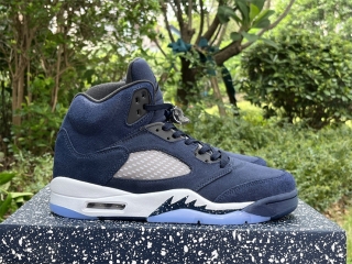 Authentic Air Jordan 5 “Midnight Navy”